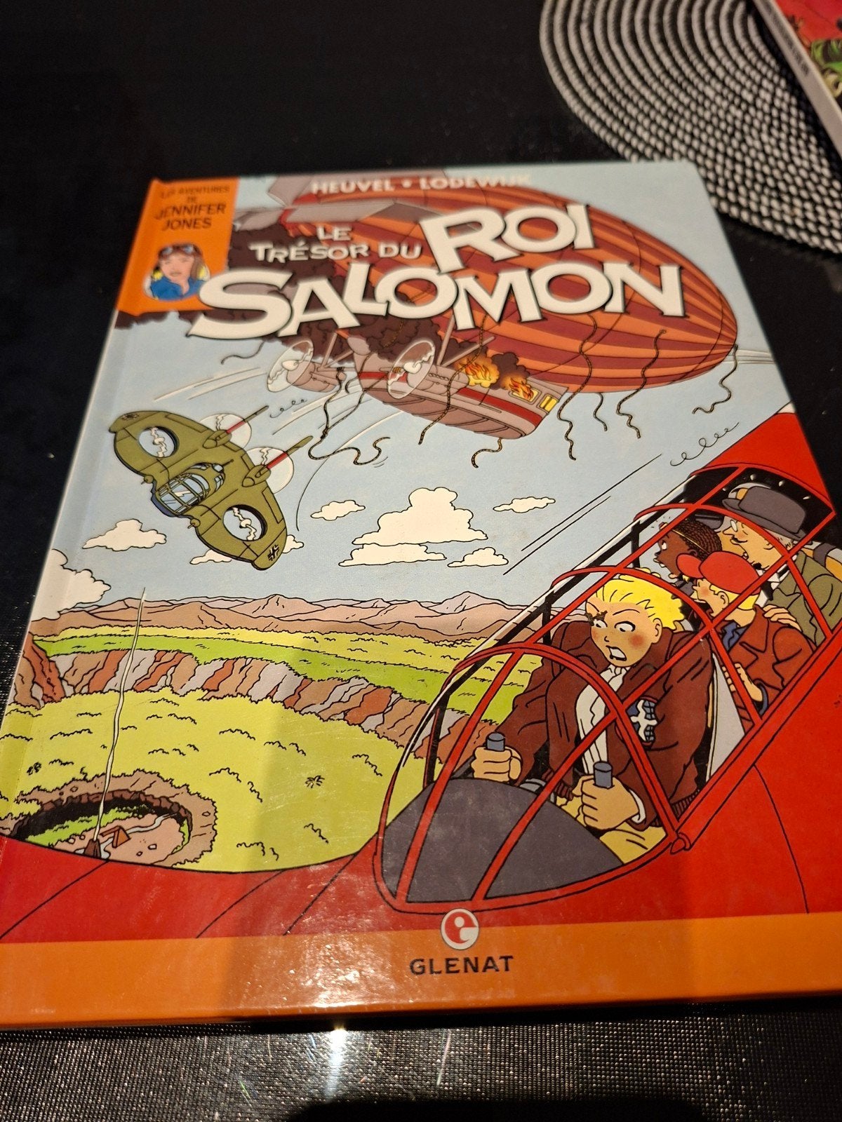 Le trésor du roi salomon, Livres, BD, Enlèvement