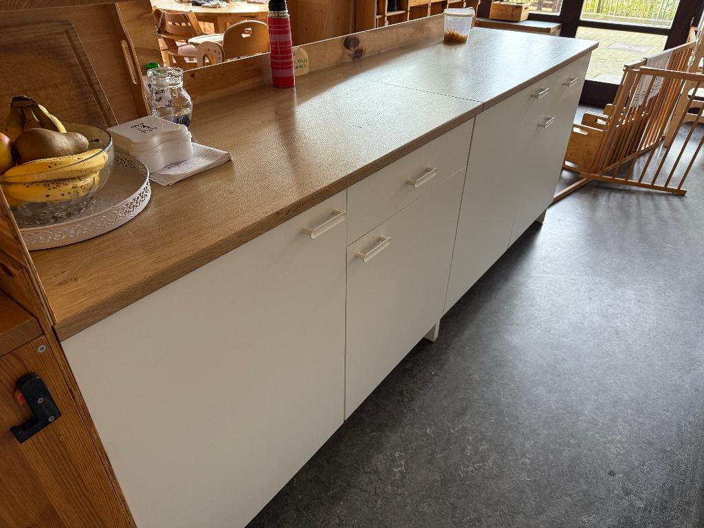 2 Keukenkasten Ikea, Moins de 100 cm, 100 à 150 cm, Enlèvement, Utilisé