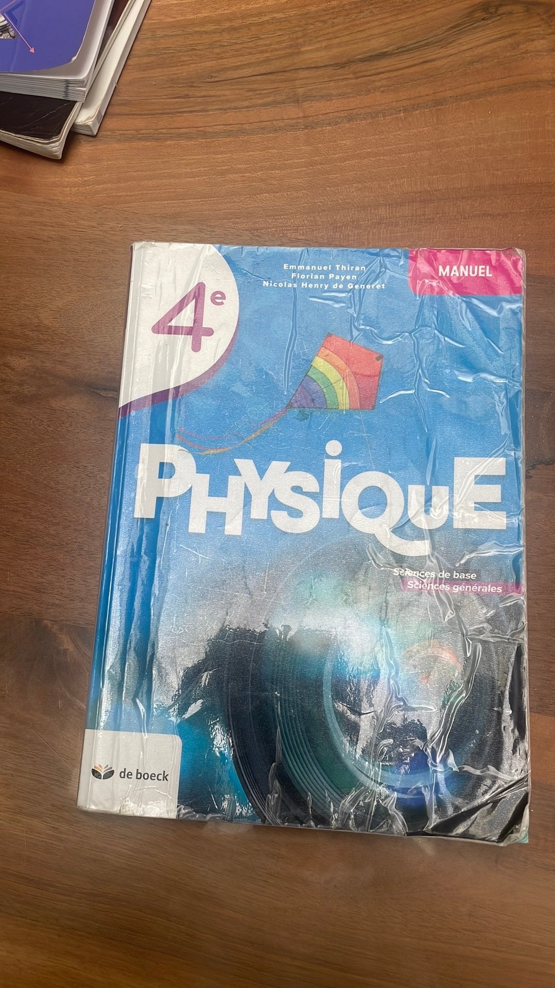 Physique 4e, Boeken, Schoolboeken, Ophalen, Gelezen, Natuurkunde
