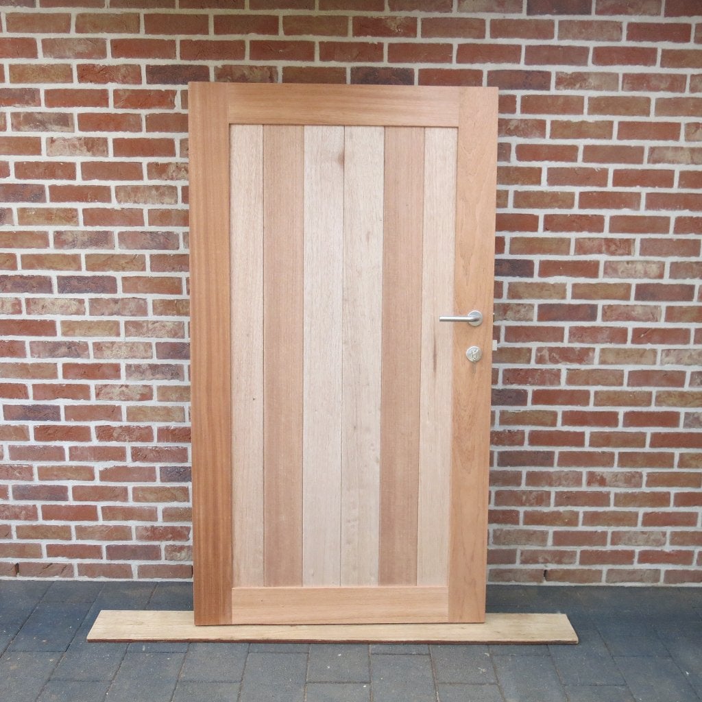 portail en bois dur à vendre, très bon prix !, Neuf, Portail battant, 100 à 150 cm, Bois