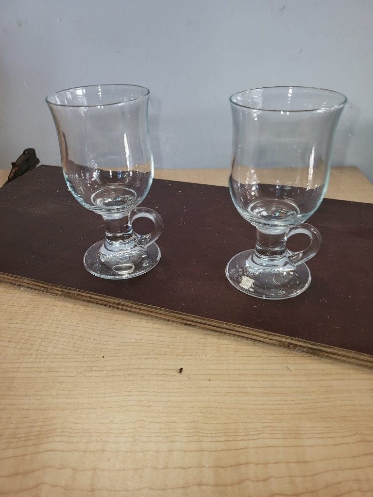 koffie verkeerd glazen 2x, Maison & Meubles, Enlèvement ou Envoi, Comme neuf, Verre, Verre ou Verres