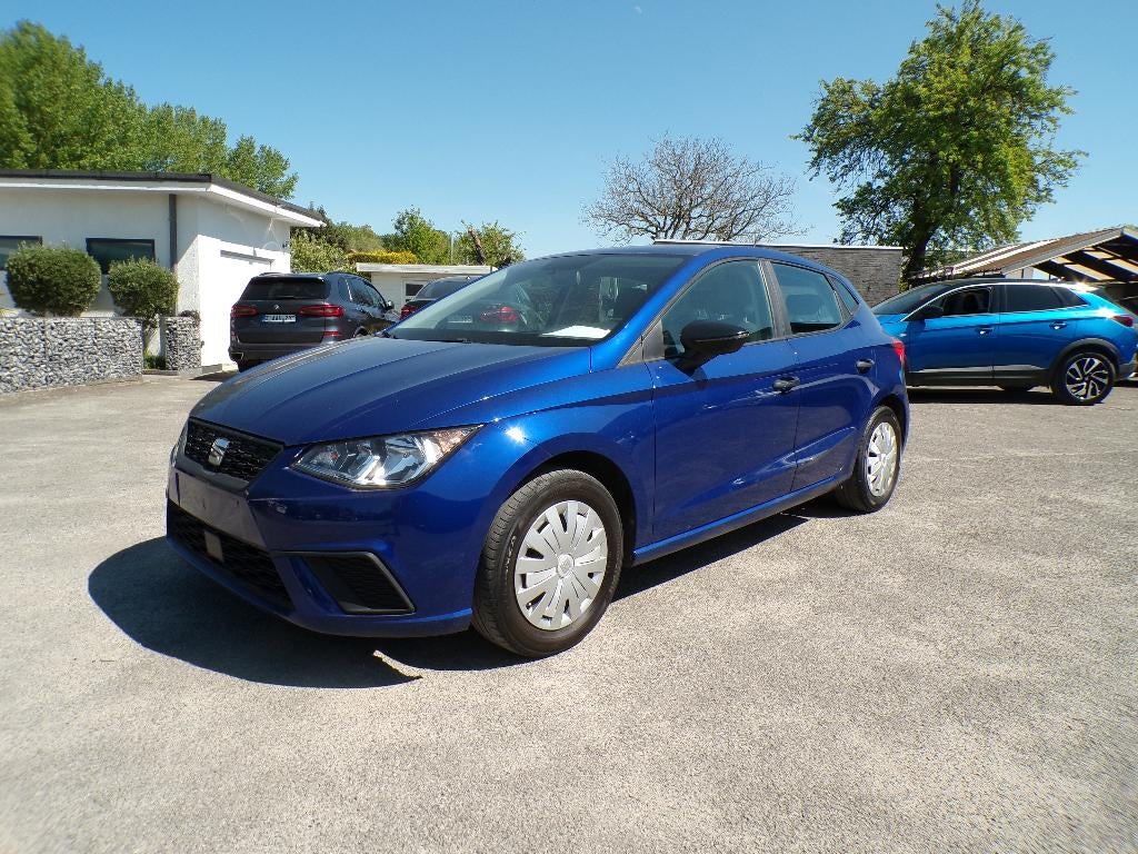 Seat Ibiza 1.0MPi Airco/Carplay/Garantie/Gekeurd/66.000km, Voorwielaandrijving, Stof, Ibiza, Bedrijf