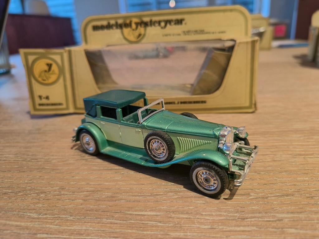 Matchbox Models of Yesteryear: 1930 Duesenberg Model J Y-4, Hobby en Vrije tijd, Modelauto's | Overige schalen, Auto, Ophalen of Verzenden