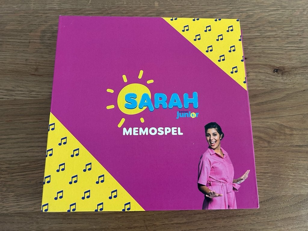 Sarah & Sokpop Memospel, NIEUW, Hobby en Vrije tijd, Gezelschapsspellen | Bordspellen, Nieuw, Een of twee spelers, Ophalen of Verzenden