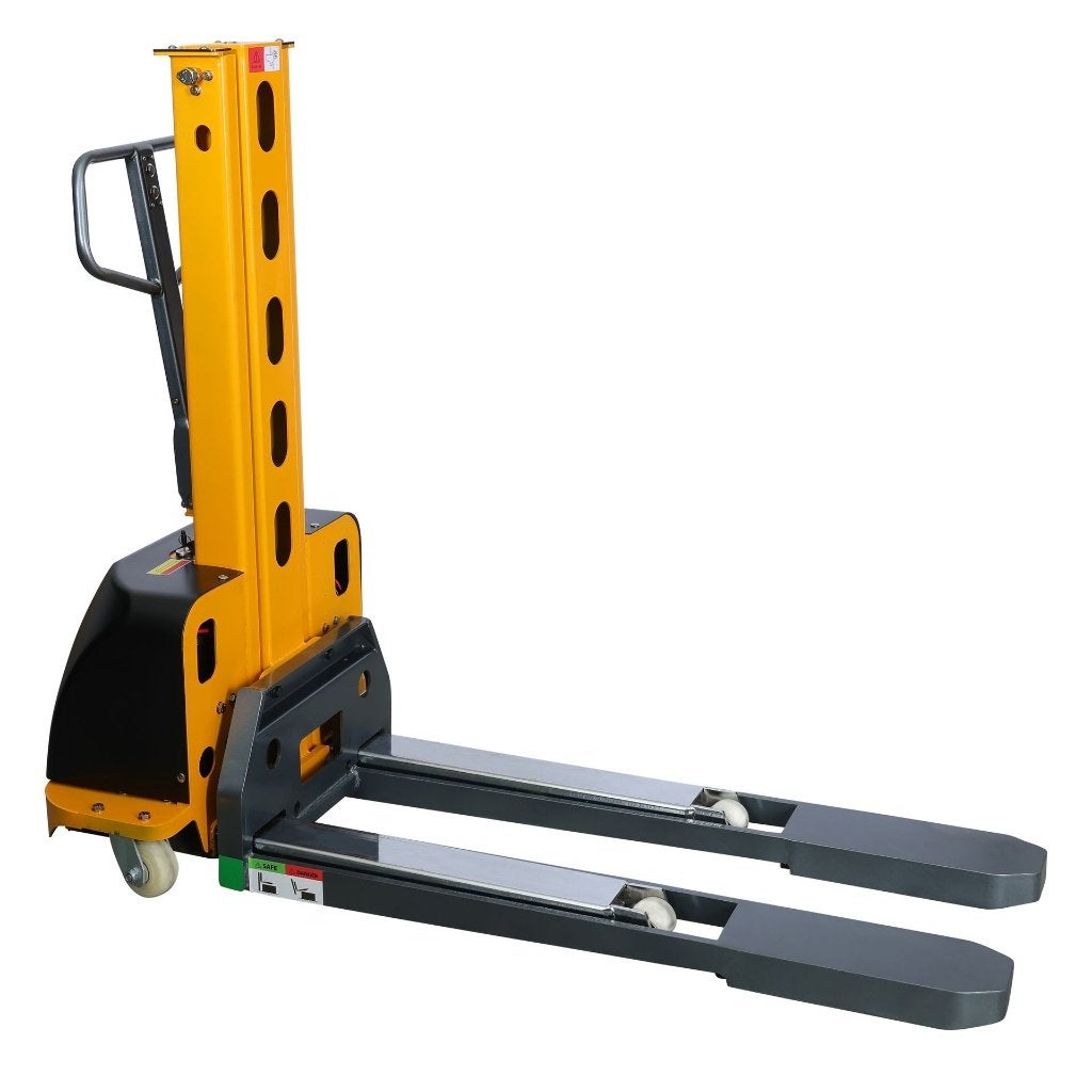 Semi elektrisch meeneem vorklift / transpallet 500kg, Ophalen of Verzenden
