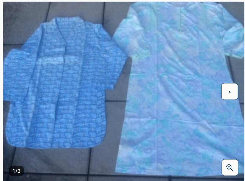 2 chemises de nuit taille XL, Vêtements | Femmes, Enlèvement ou Envoi, Comme neuf, Taille 46/48 (XL) ou plus grande