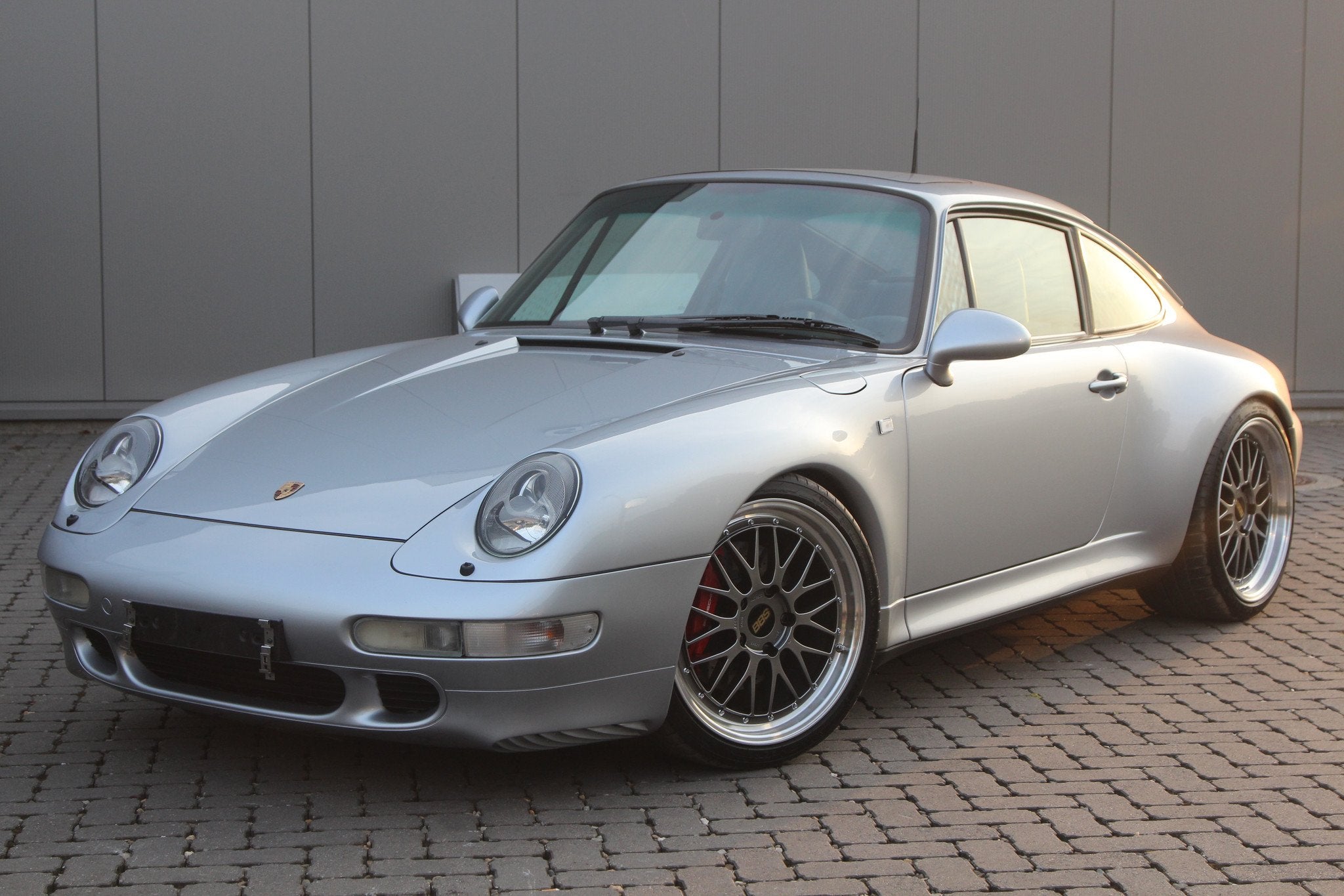 Porsche 911 993 4S - 230.000km - 1996 (oldtimer), Cuir, Argent ou Gris, Achat, Bleu