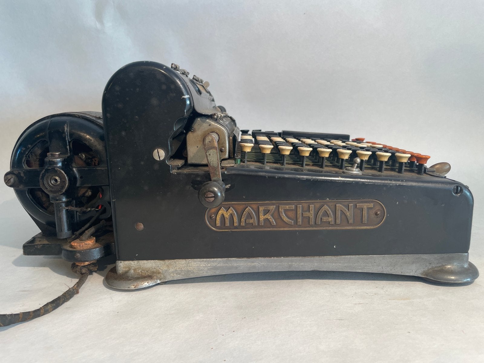 Calculatrice mécanique vintage Marchant, Enlèvement