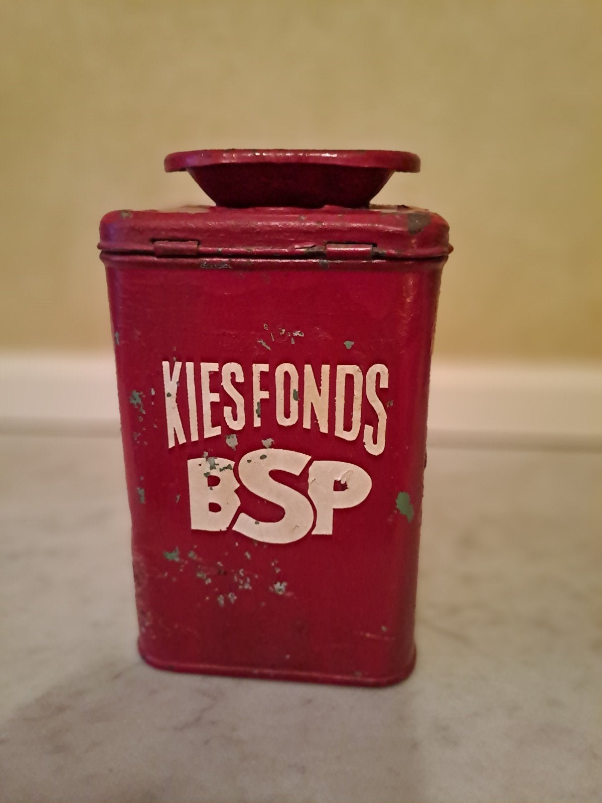 Boîte de collection ancienne BSP, Enlèvement