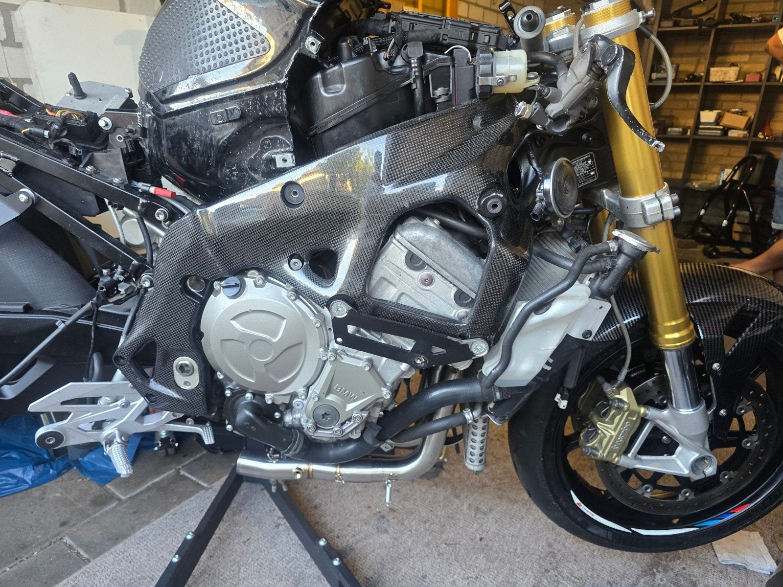 Bmw s1000rr 2018 project as it is  start and everything, Motos, Enlèvement