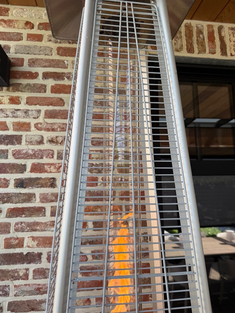 Terras verwarmer, Ophalen, Zo goed als nieuw, Gas, Vloer