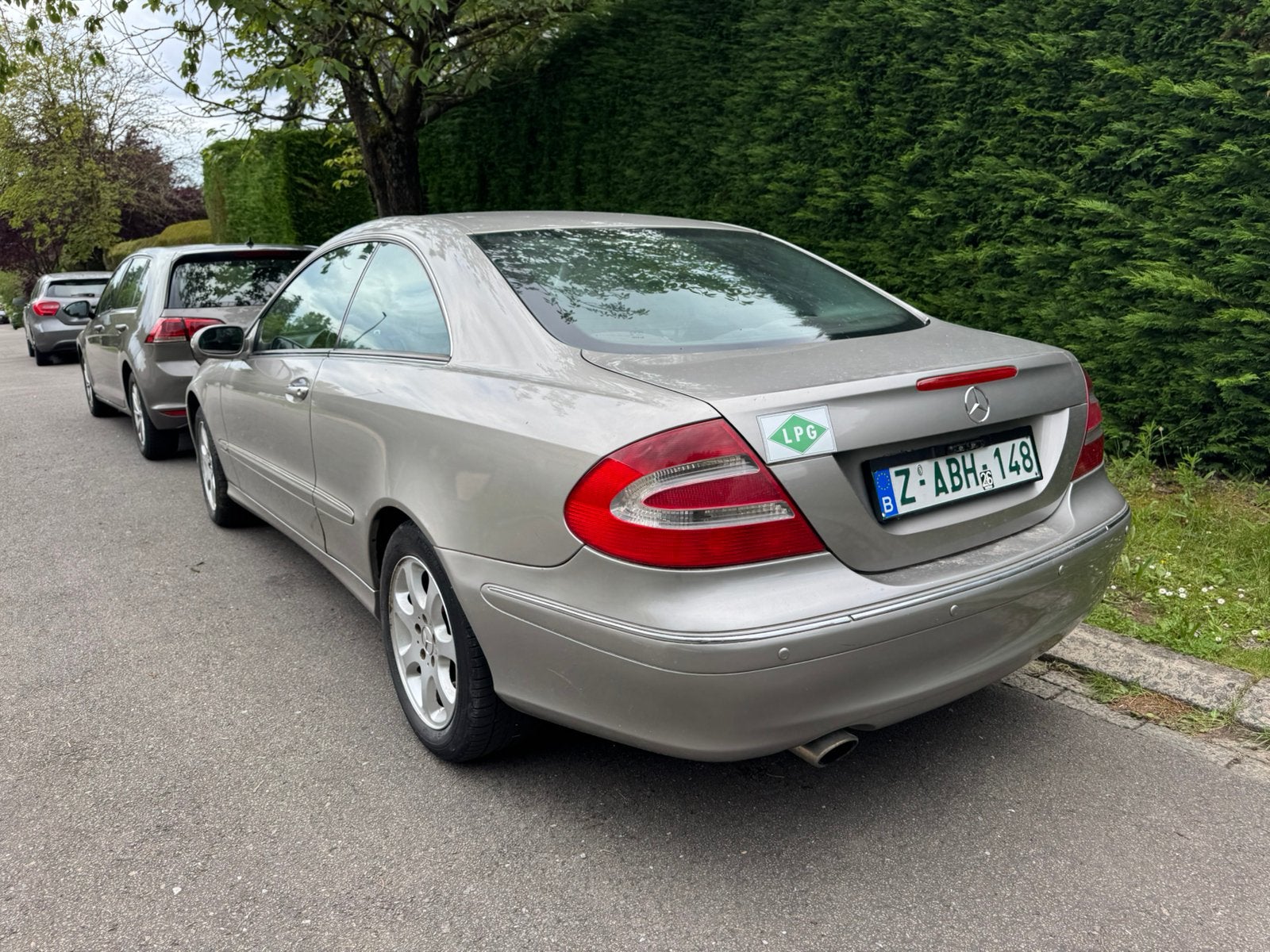 Mercedes ClK 200 essence lPG  tres belle, Autos, Argent ou Gris, Achat, Entreprise, Noir