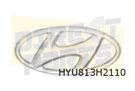 Hyundai Kona achterklepembleem logo ''Hyundai'' Origineel!, Neuf, -, -, Hyundai