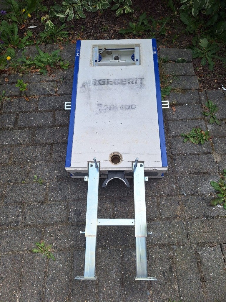 Geberit sanbloc - Gebruikt, Ophalen, Gebruikt, Toilet