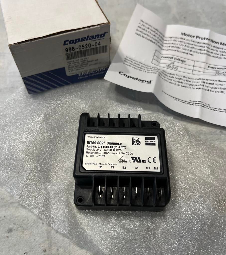 Copeland - Relais de INT69 SC2 071-0684-01 24 V 50/60 HZ, Enlèvement ou Envoi, Neuf