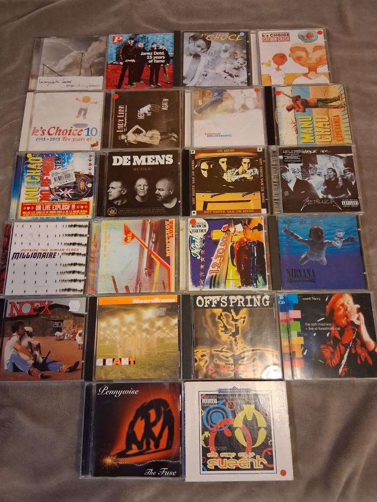 cd's, Rock, Alternative (Stubru / Willy) Uit te kiezen (I-Q), Enlèvement ou Envoi, Comme neuf, Alternatif