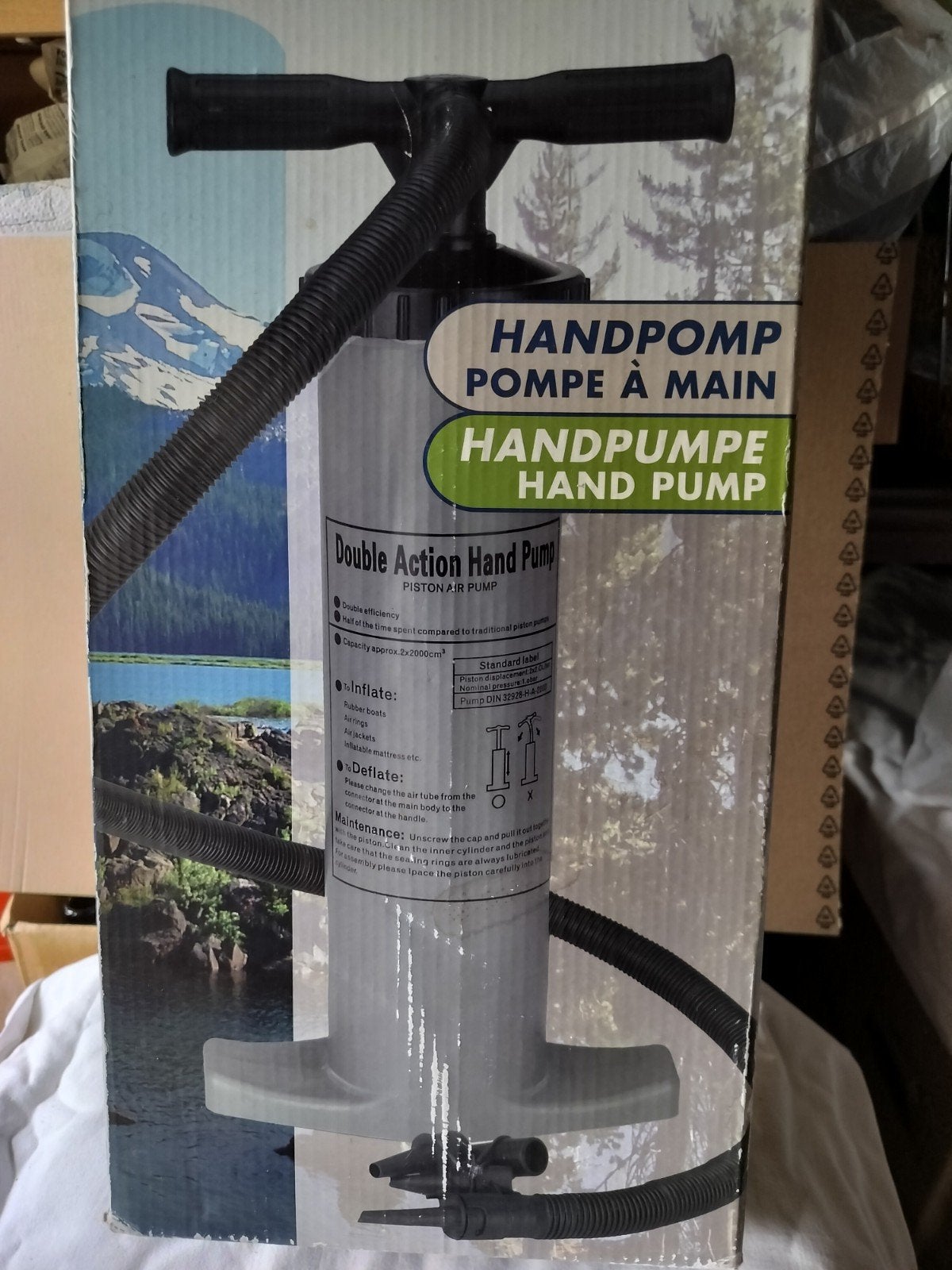 Handpomp, Ophalen, Nieuw