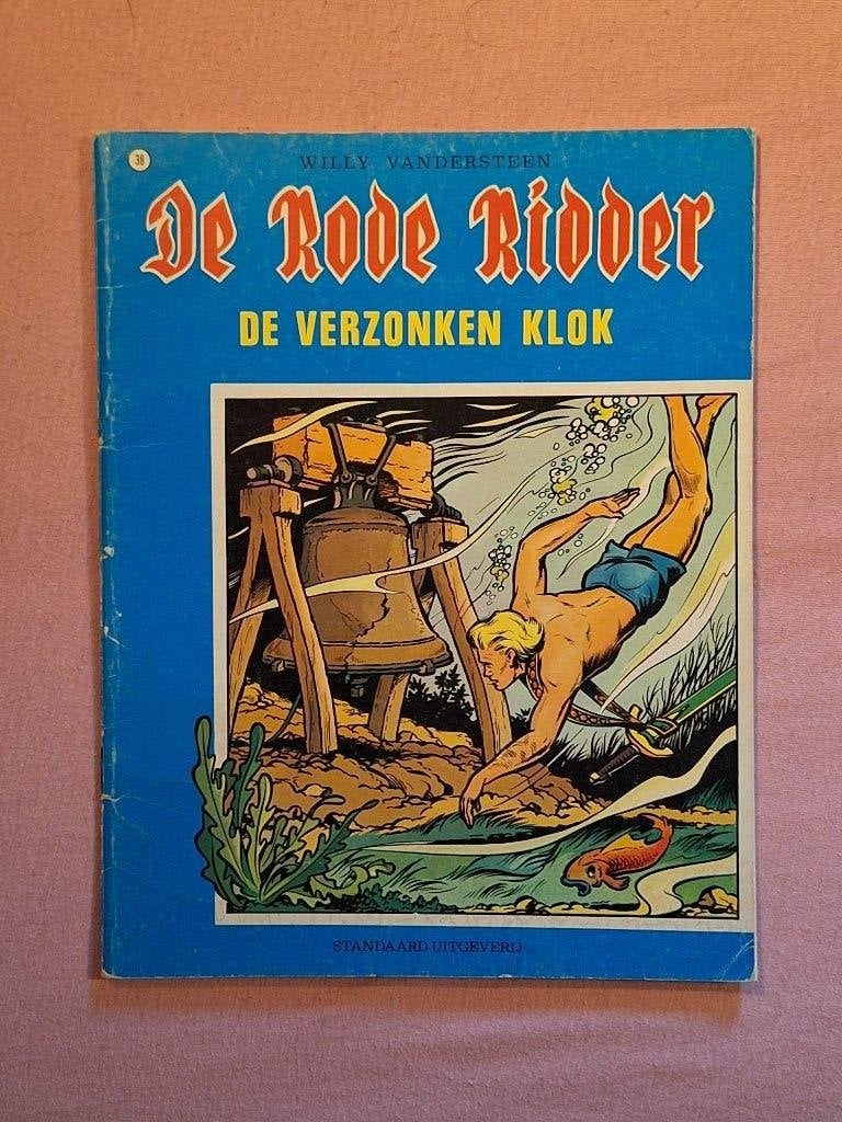 de rode ridder 38: de verzonken klok, Eén stripboek, Ophalen of Verzenden, Gelezen