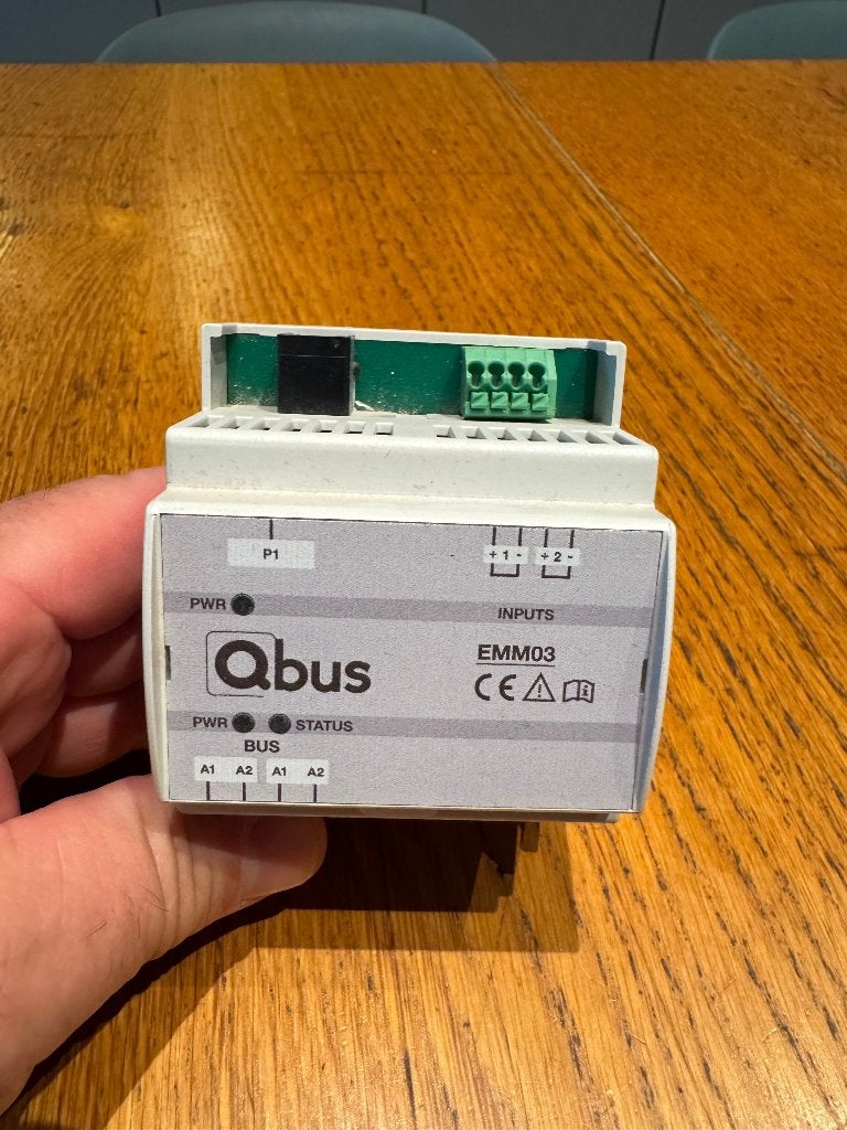 qbus P1poort meting, Doe-het-zelf en Bouw, Ophalen, Zo goed als nieuw, Overige merken, Overige typen
