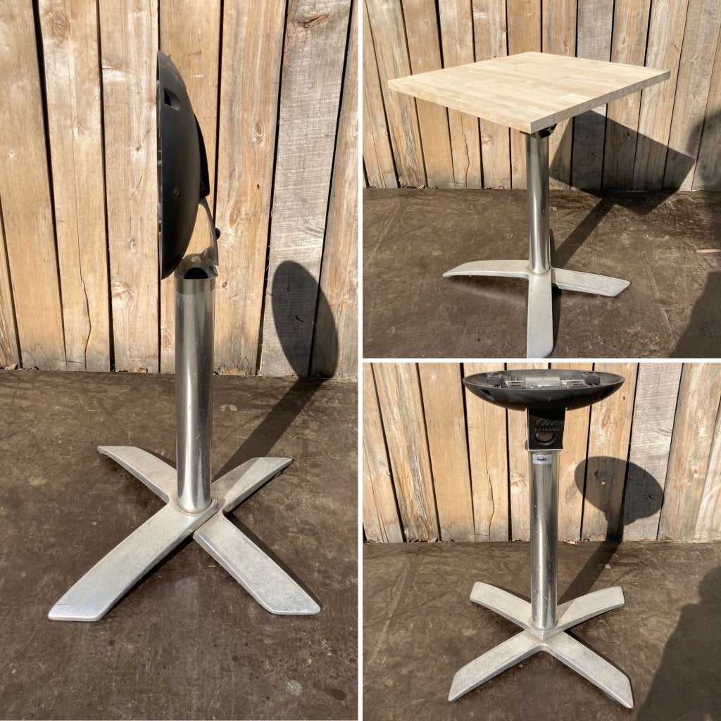 X cross kantelbare tafelonderstellen ( 19 op voorraad), Huis en Inrichting, Gebruikt, 50 tot 100 cm, Vierkant, Vijf personen of meer