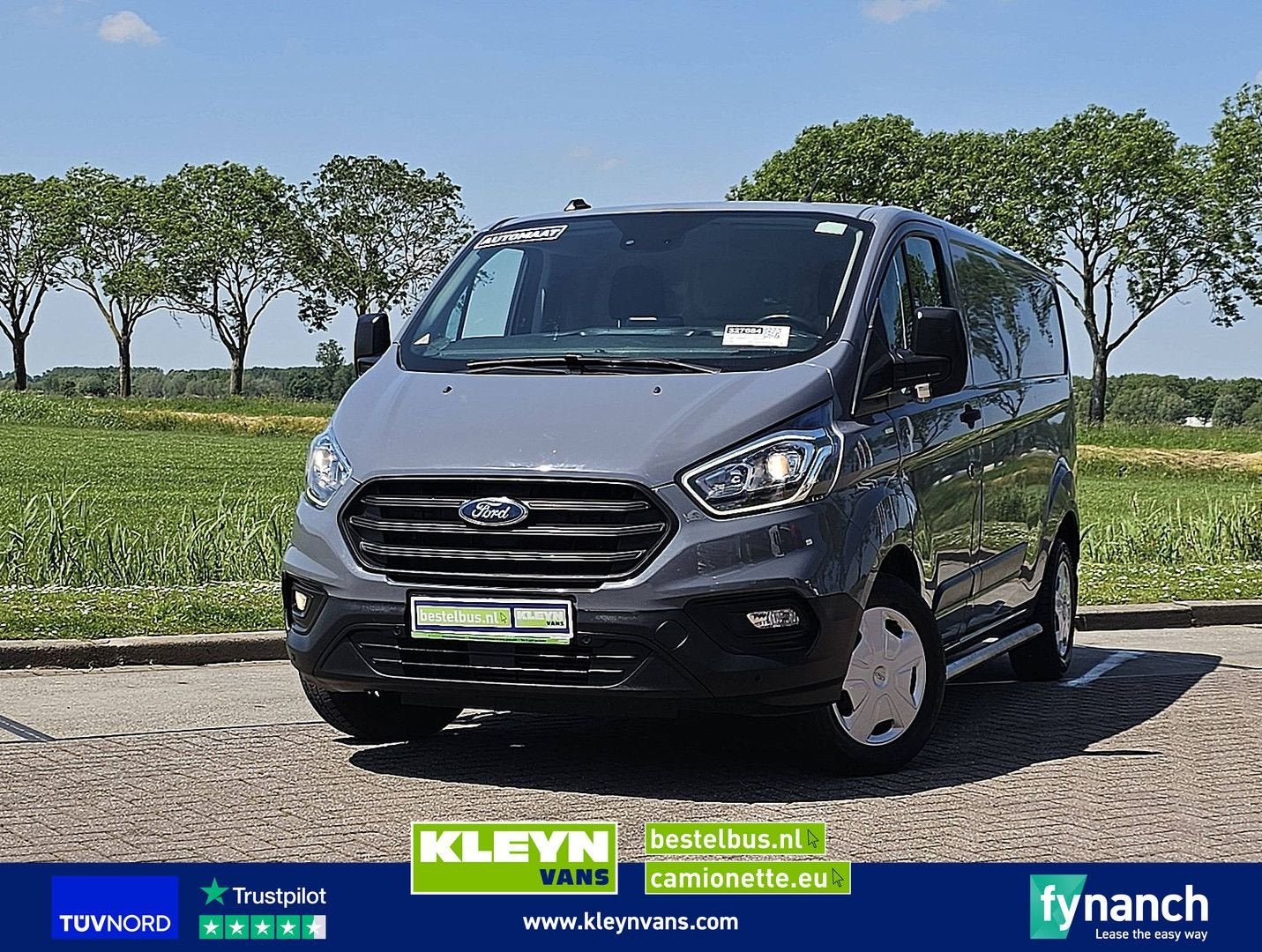 Ford TRANSIT CUSTOM 2.0 L2 Automaat Navi NAP, Auto's, Bestelwagens en Lichte vracht, Automaat, Bedrijf, Diesel, Ford