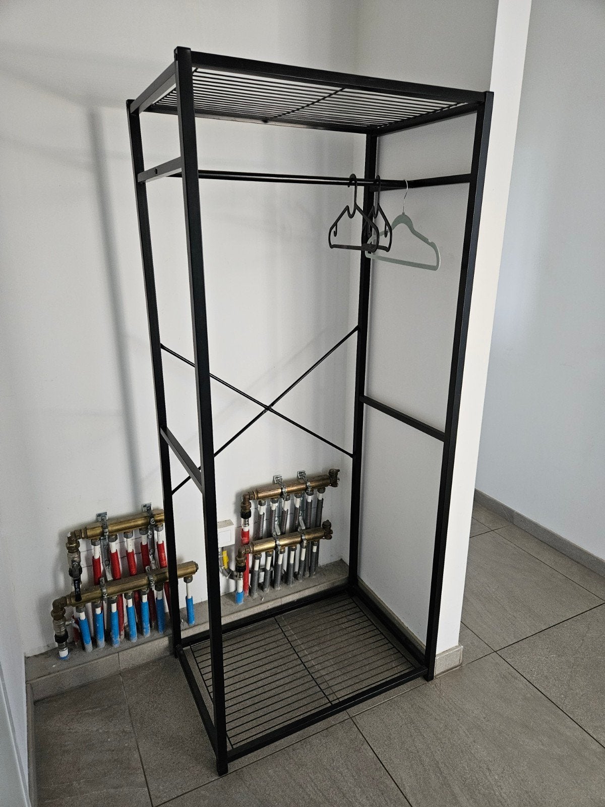 Garderobe, Ophalen, 50 tot 100 cm, Zo goed als nieuw, Metaal