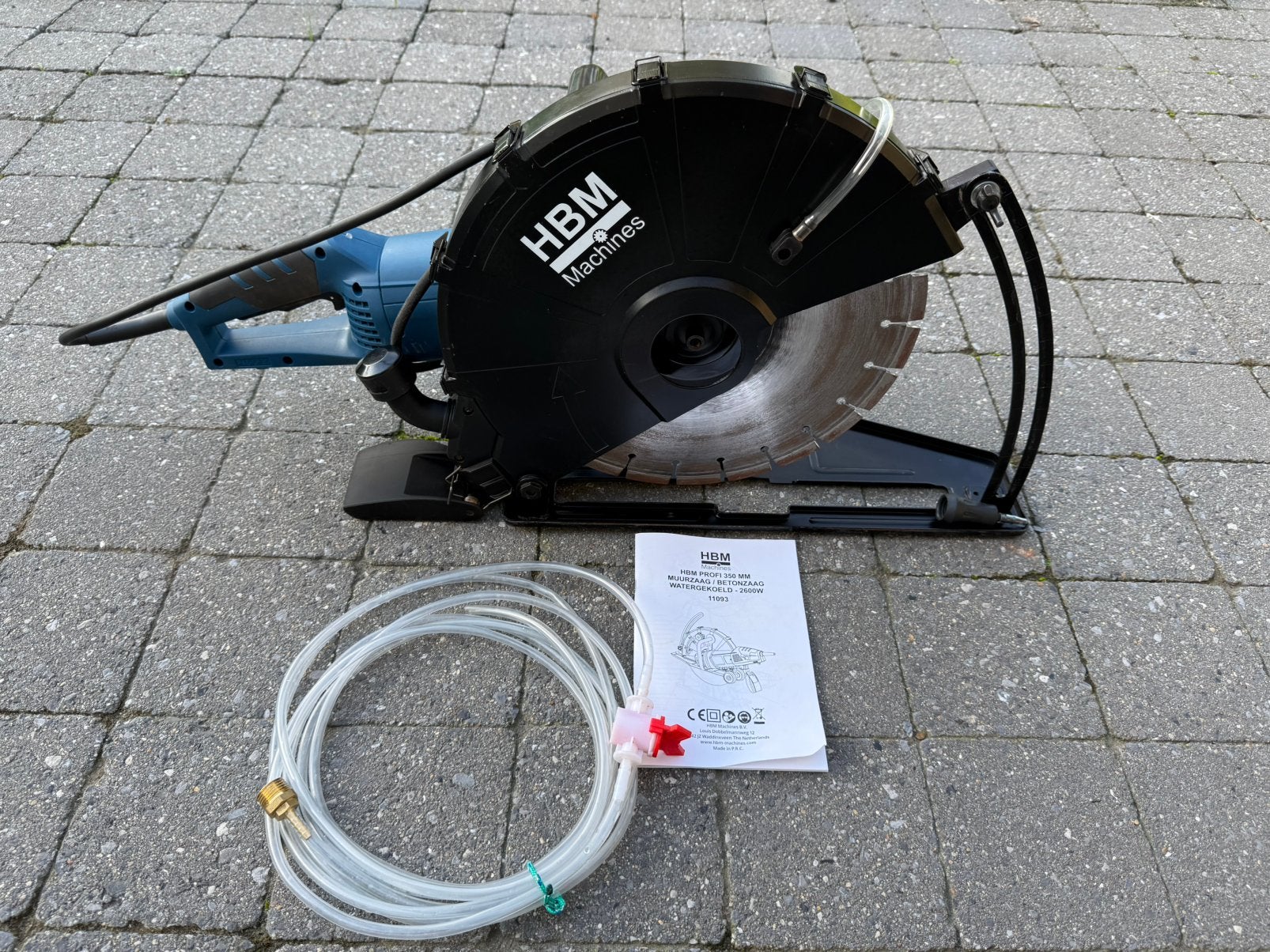 HBM muurzaag betonzaag, Bricolage & Construction, 1200 watts ou plus, 70 mm ou plus, Comme neuf, Enlèvement