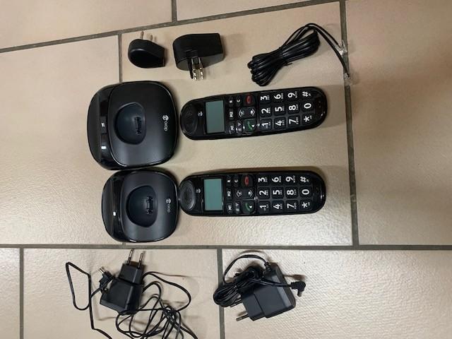 Téléphone sans fil grandes touches DORO  PHONE EASY 100w duo, Télécoms, Téléphones fixes | Combinés & sans fil, Enlèvement ou Envoi