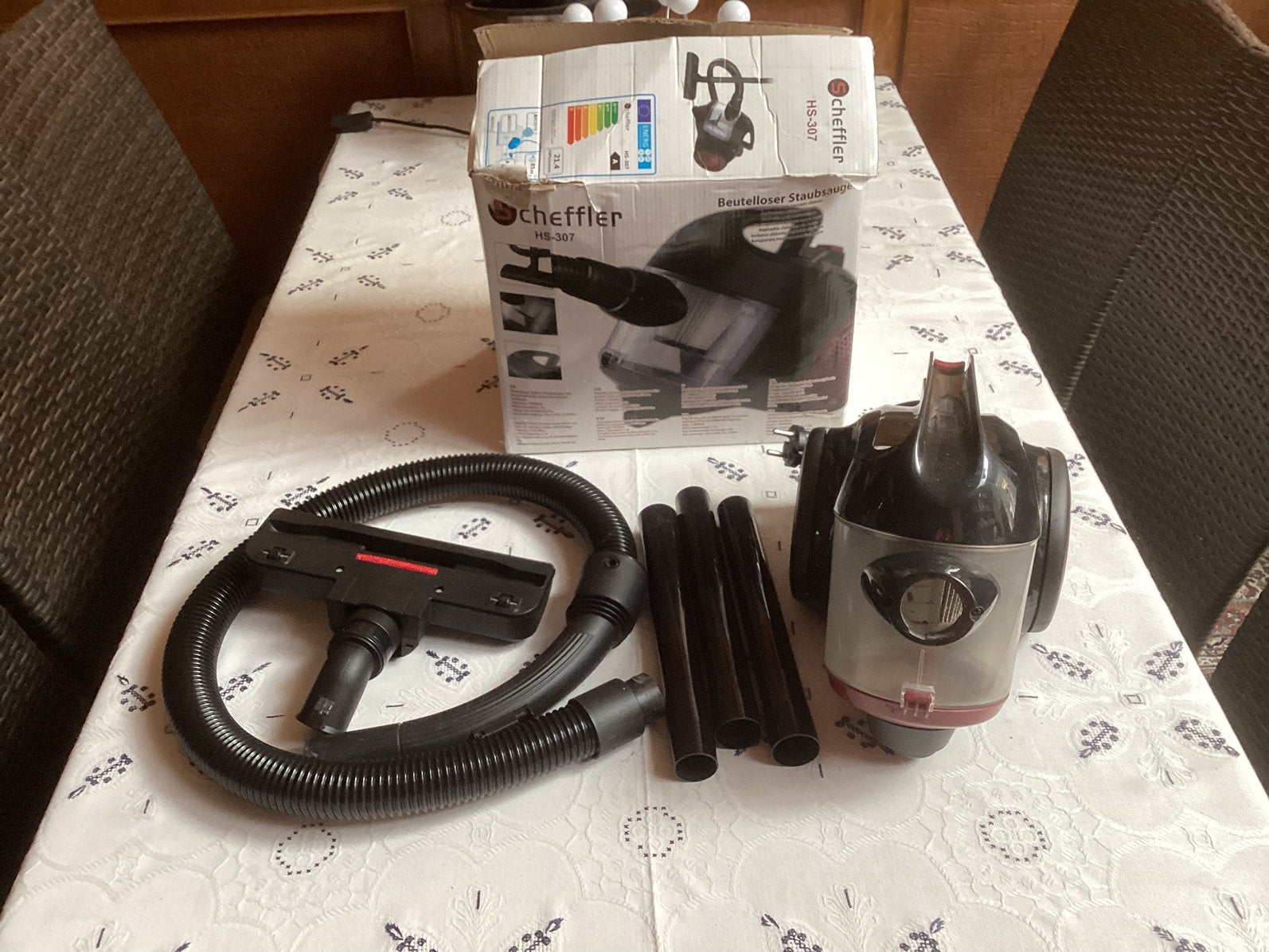 Stofzuiger cheffer hs. 307, Caravanes & Camping, Accessoires de camping, Enlèvement, Comme neuf