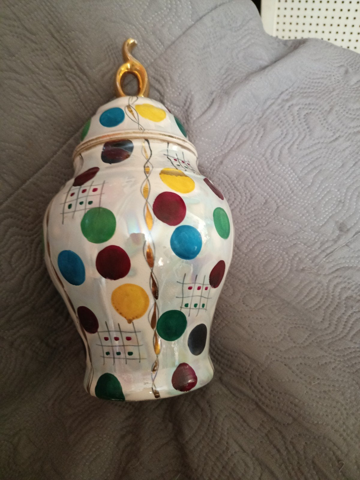vase confettis de Hubert Bequet, Antiquités & Art, Enlèvement ou Envoi