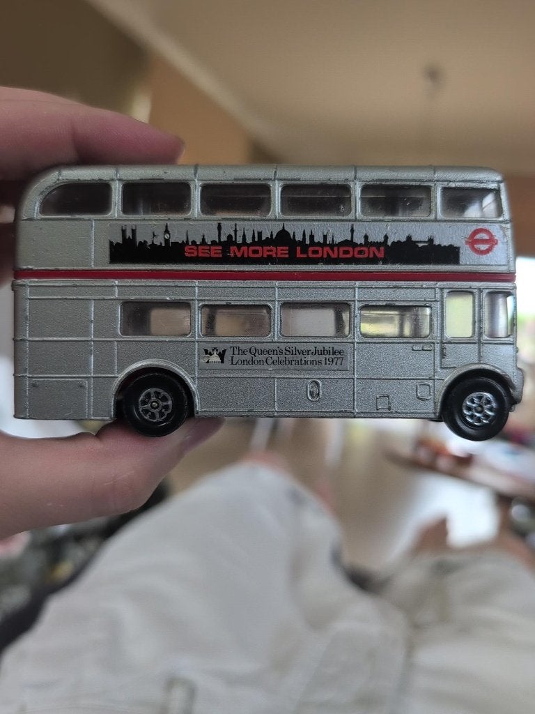 London dubbeldekker bus speelauto speel bus speelgoed, Ophalen of Verzenden
