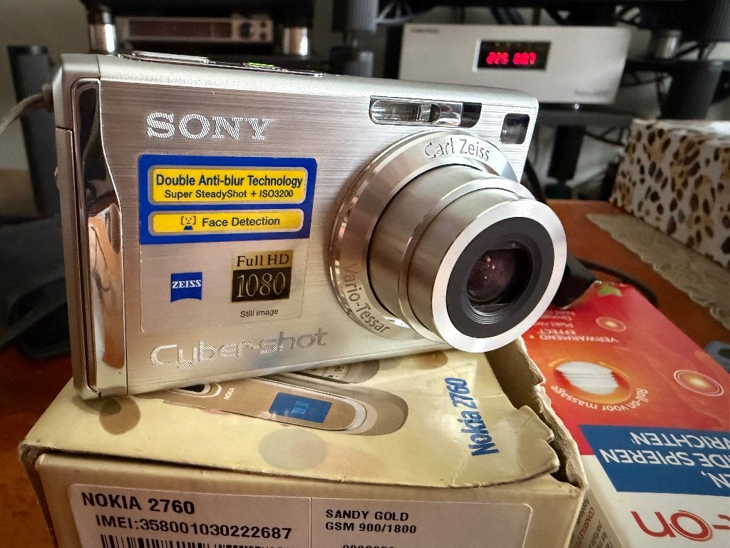 Sony Cybershot DSC-W200, Audio, Tv en Foto, Fotocamera's Digitaal, Ophalen, Compact, Zo goed als nieuw, Sony