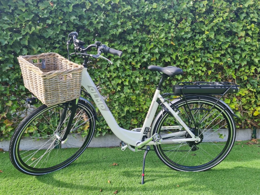 Elektrische damesfiets – 18 maanden oud – zeer nette staat, Velgrem, Versnellingen, Zo goed als nieuw, Ophalen