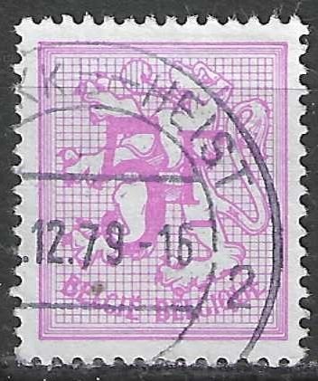 Belgie 1975 - Yvert 1745 /OBP 1756 - Heraldieke Leeuw (ST), Postzegels en Munten, Postzegels | Europa | België, Verzenden, Gestempeld
