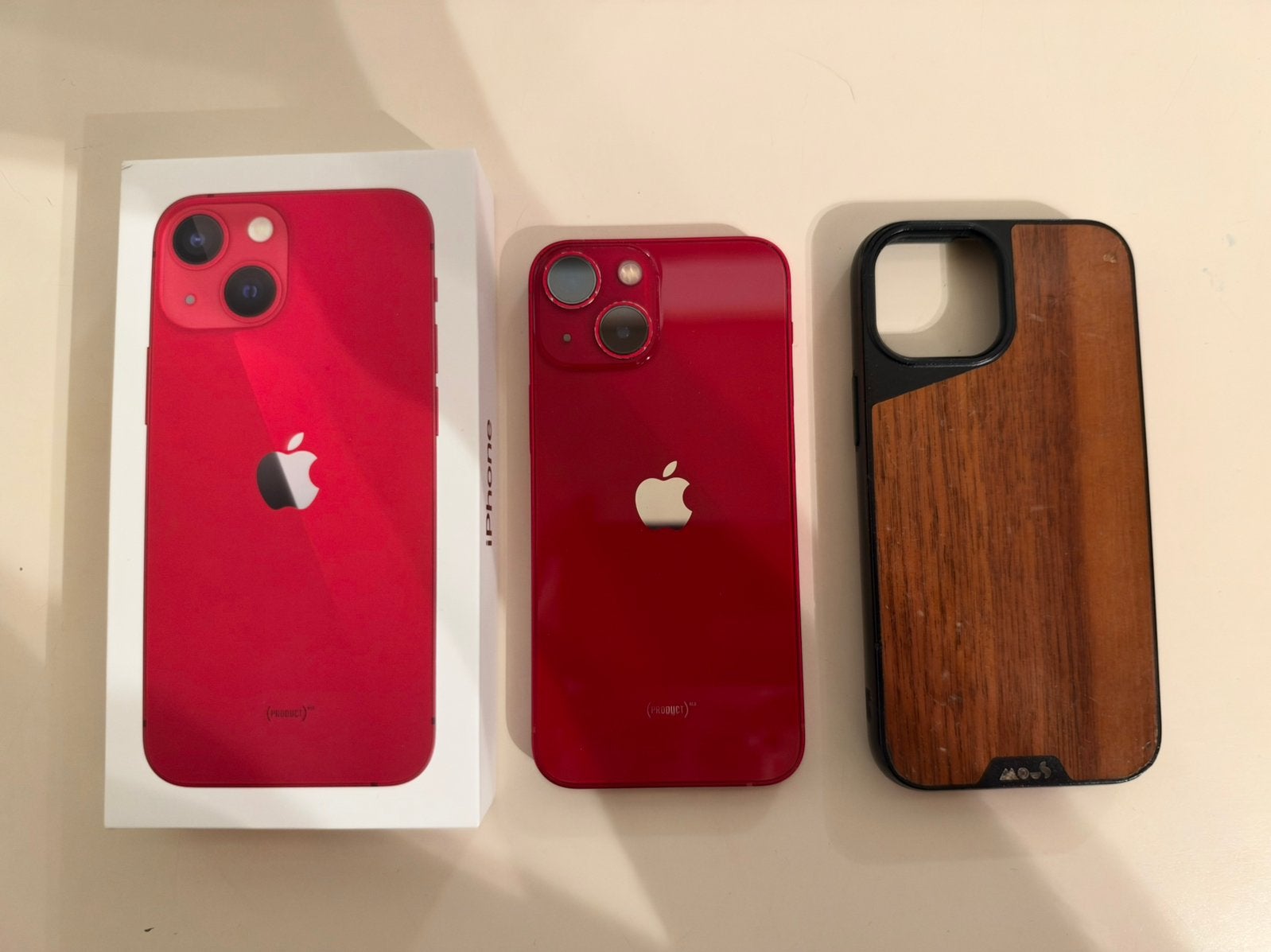 Apple iPhone 13 mini 256GB Rood, 256 GB, Gebruikt, Ophalen of Verzenden, 81 %