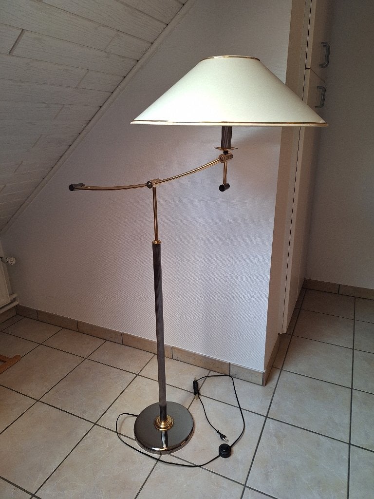 Vloerlamp, Ophalen, Zo goed als nieuw, Overige materialen, E27 (groot)