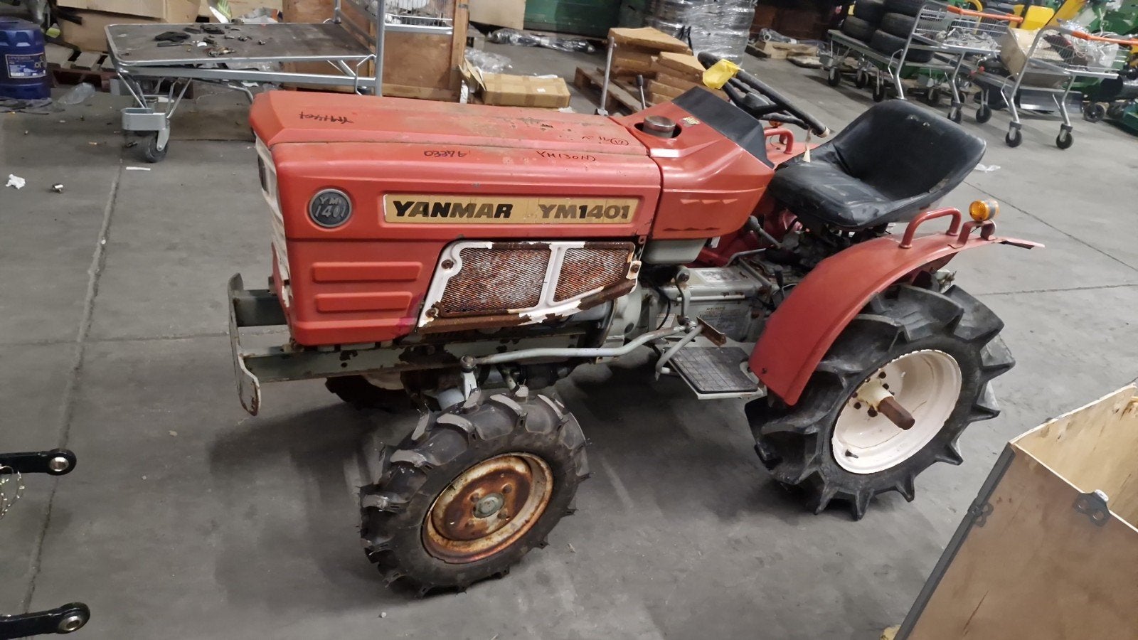 tracteur 4x4 yanmar fonctionne super, Articles professionnels, Enlèvement ou Envoi