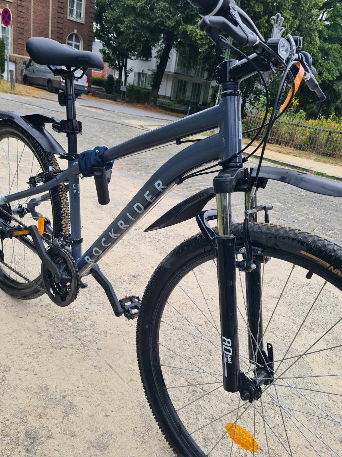 vélo VTT gris ardoise neuf., Vélos & Vélomoteurs, Vélos | VTT & Mountainbikes, Enlèvement ou Envoi, Neuf, Hommes, Autres marques