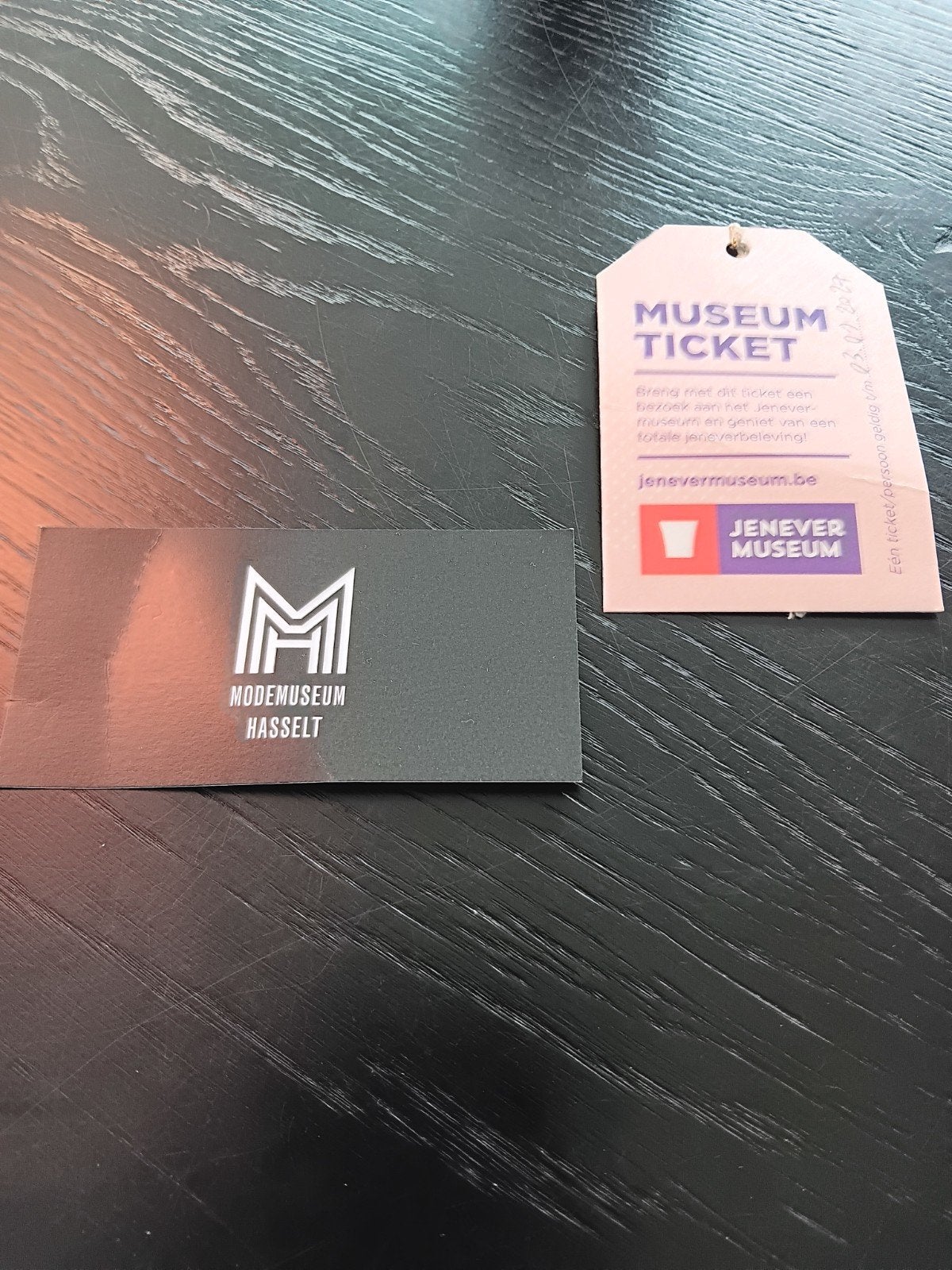 Ticket modemuseum Hasselt, Tickets en Kaartjes, Eén persoon
