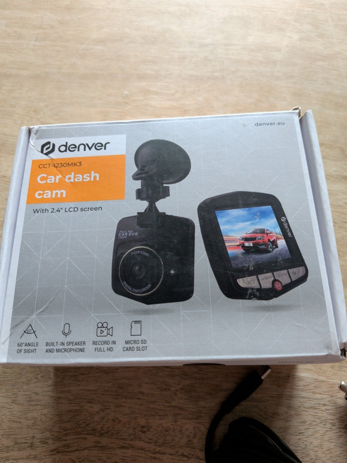 Denver dashcam cct1230mk3, Ophalen, Nieuw