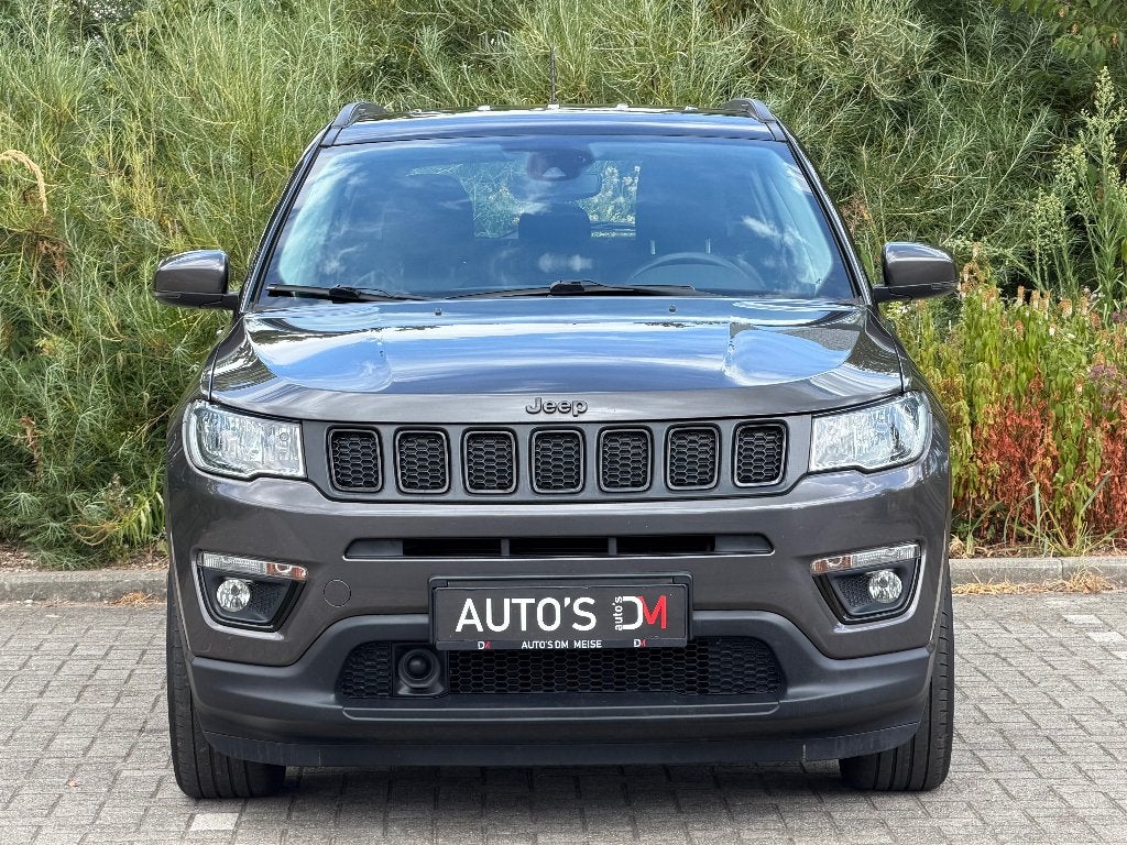 Jeep Compass 1.4 Turbo 4x2 demi-cuir, Navi, Cruise, clima, Autos, Volant multifonction, Argent ou Gris, Euro 6, Entreprise