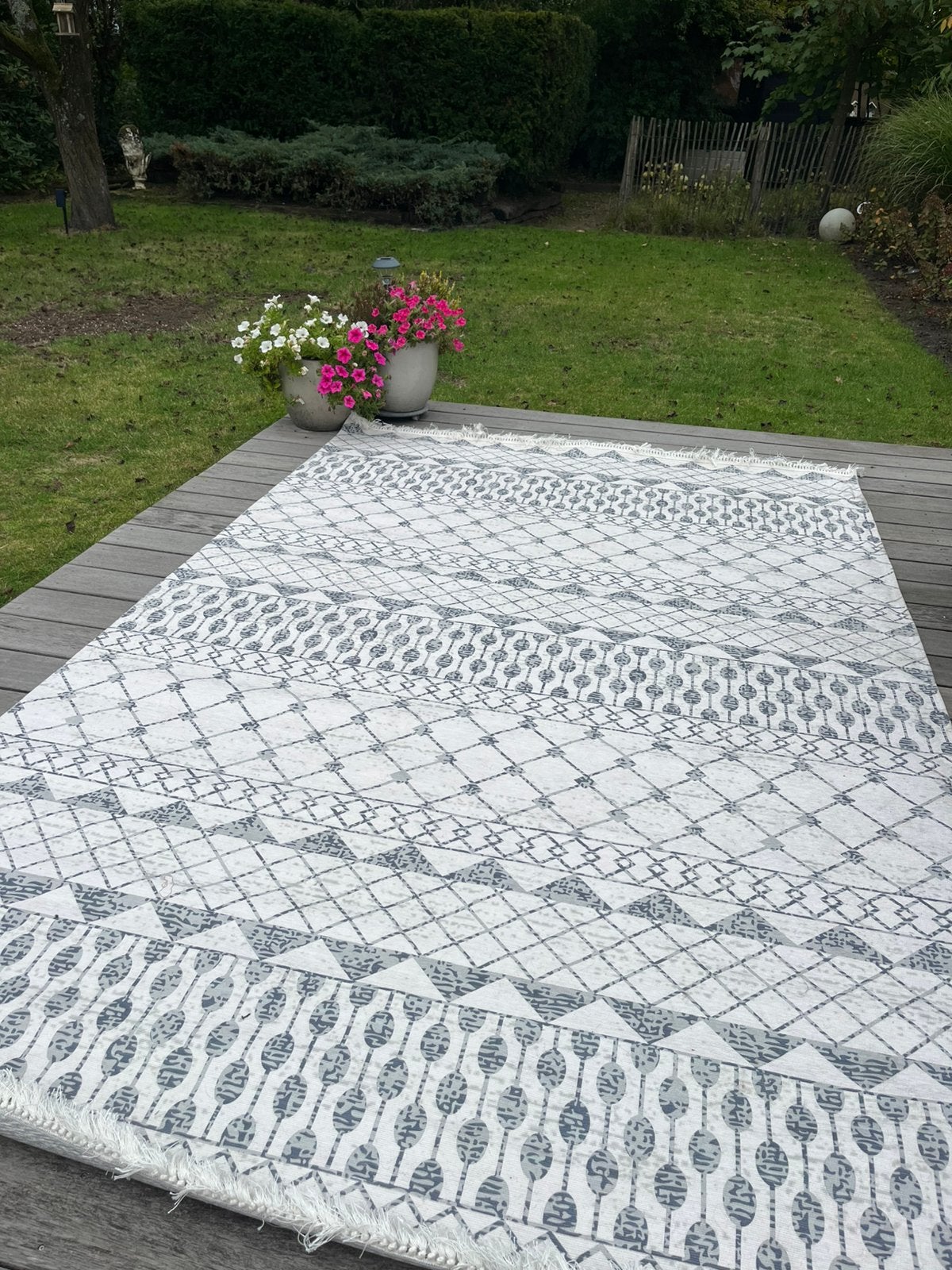 Nieuw geprint tapijt 3x2m, Maison & Meubles, Neuf, Blanc, 200 cm ou plus, 150 à 200 cm