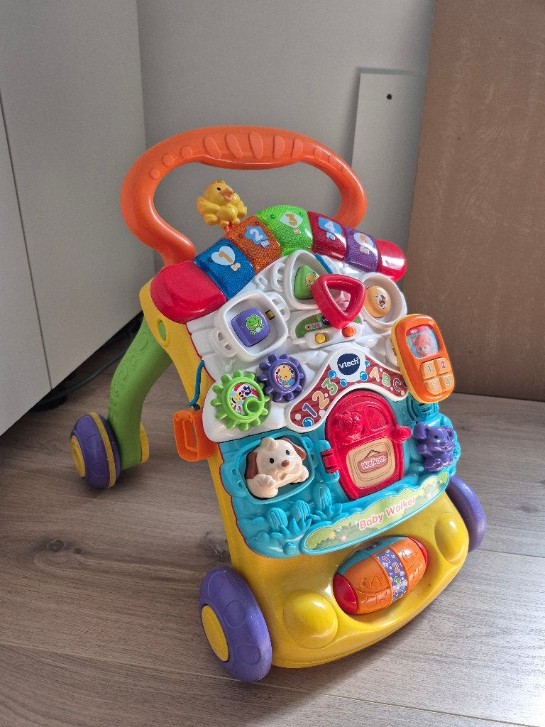 VTech loopwagen, Kinderen en Baby's, Ophalen, Gebruikt, 6 maanden tot 2 jaar