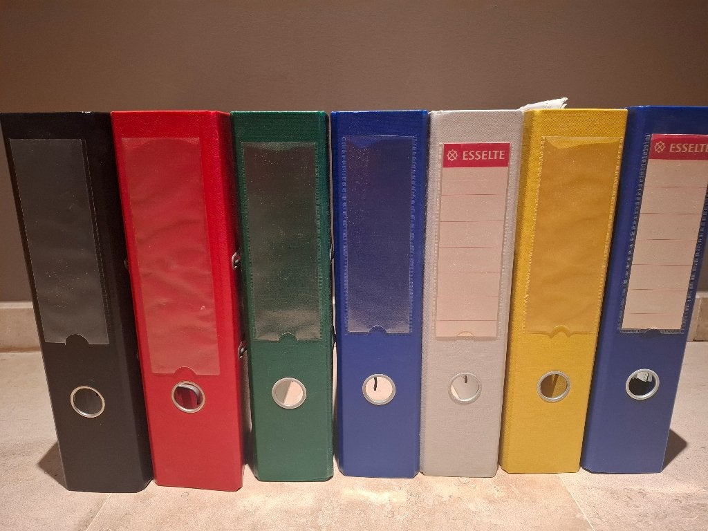 Classeur de bureau à levier format A4, Enlèvement, Utilisé
