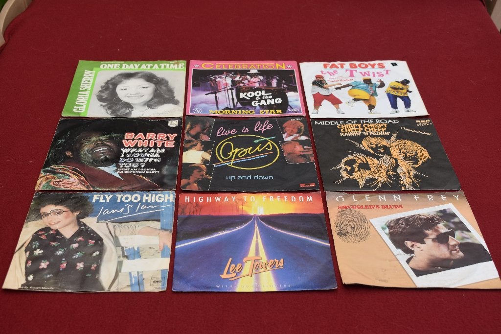 45t vinylsingels uit de DISCO's periode, CD & DVD, Enlèvement ou Envoi, 7 inch, Comme neuf, Disco