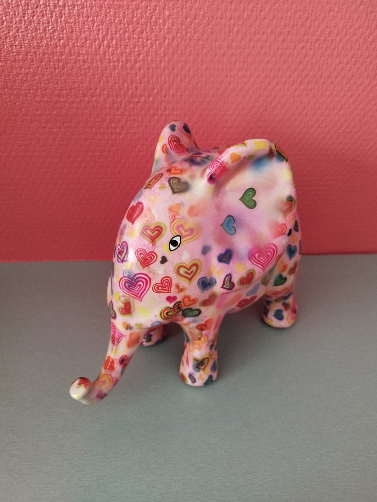 Pomme Pidou.    Éléphant rose, Verzamelen, Spaarpotten, Ophalen