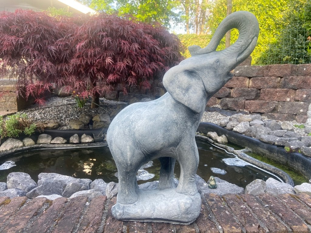 Éléphant, hauteur 60 cm, Jardin & Terrasse, Statues de jardin, Enlèvement, Neuf, Béton, Animal