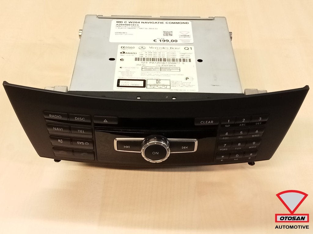 Mercedes C Klasse W204 Navigatie Commond A2049001813, Gebruikt, Mercedes-Benz AG, Mercedes-Benz, Mercedesstrasse 120
70372  Stuttgart, DE