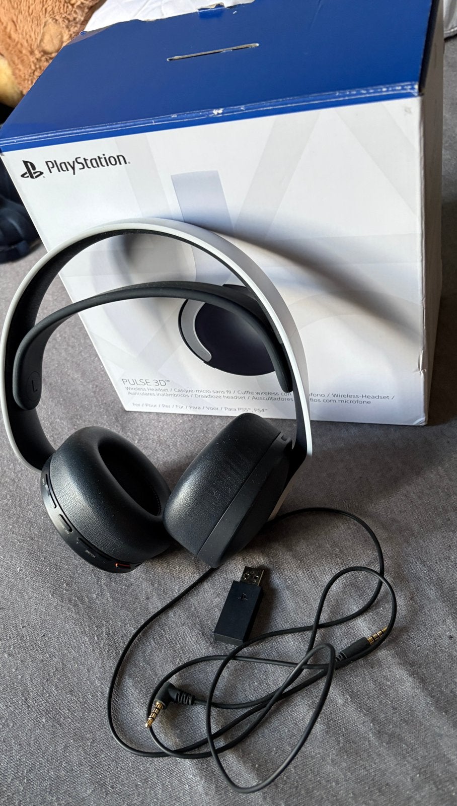 Casque Pulse 3D PS5 (complet et propre), Ophalen, Mute-functie, Gebruikt, Draadloos
