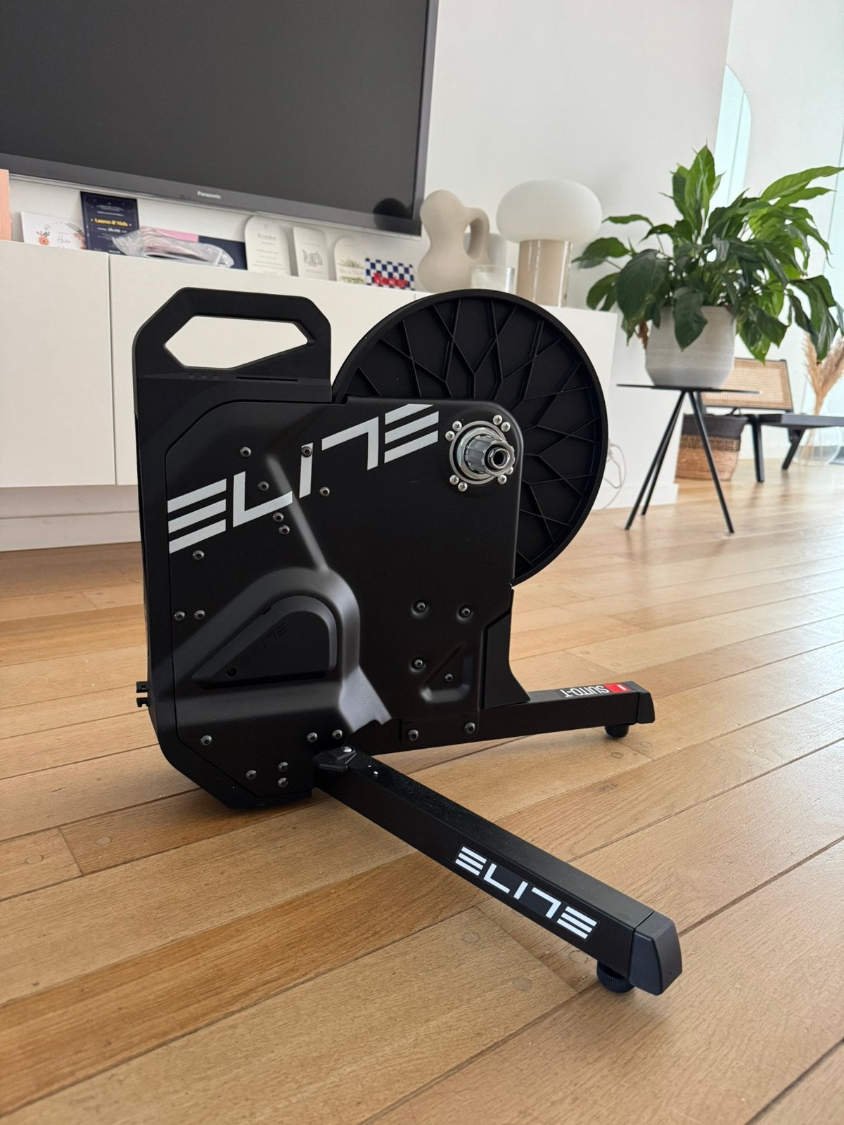 Elite suito-T fietstrainer met traininsmat, Enlèvement, Comme neuf